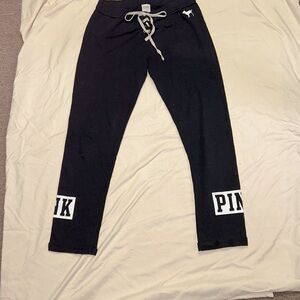 Pink women’s laced sweats size S